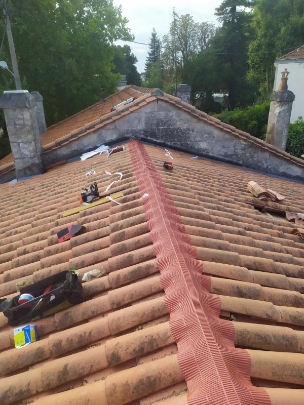 Réfection de toiture à Martillac